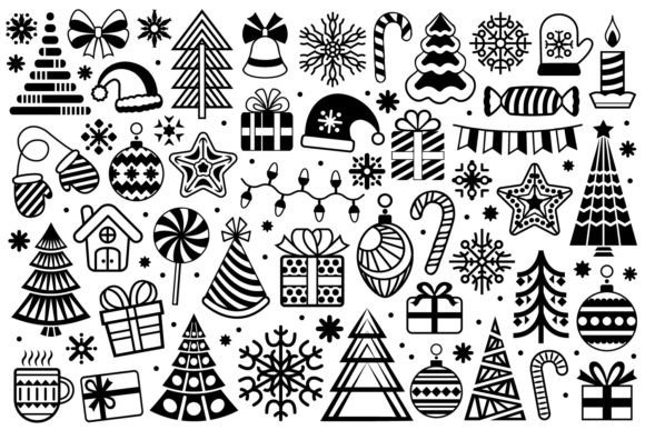 Christmas Decorations Bundle: A Review for Modern Illustrations