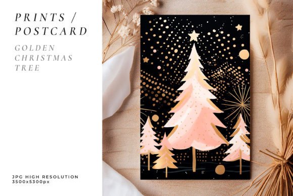 Christmas Tree Postcard: A Designer's Review of Festive Illustrations