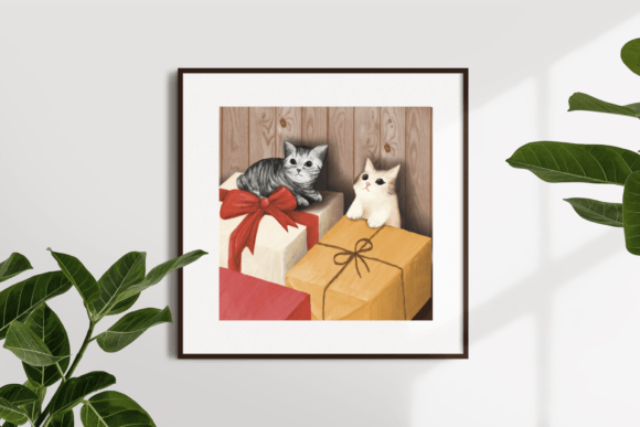 Christmas Wall Art Review: Illustrations for Modern Branding