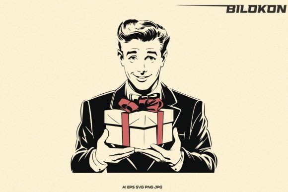 Man Hold Christmas Gift Box SVG: A Designer's Real-World Review